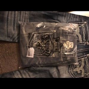 Men’s rock revival jeans